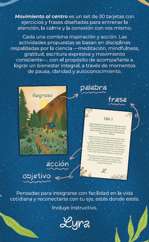 Movimiento al Centro — contratapa